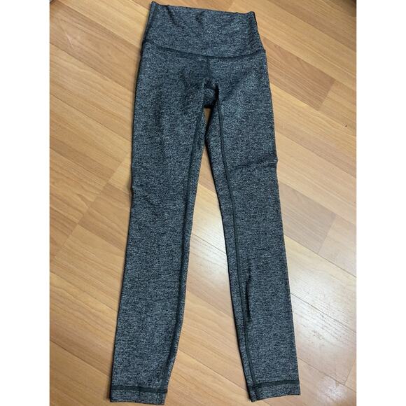 Lululemon Wunder Under High-Rise Tight 26” Full-On Luxtreme Washed Gray … - Picture 2 of 8